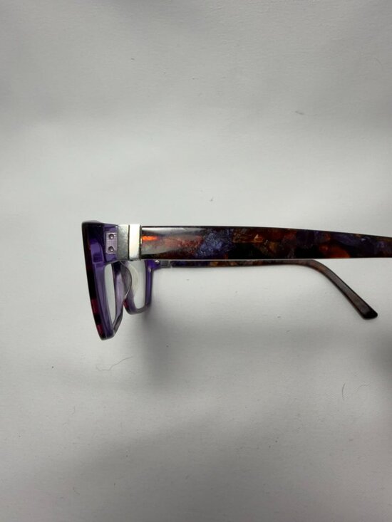OGI Evolution Purple Tortoise Eyeglasses Frames Only main image 7